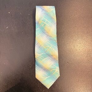 J. GARCIA MEN'S TIE 100% SILK multicolored